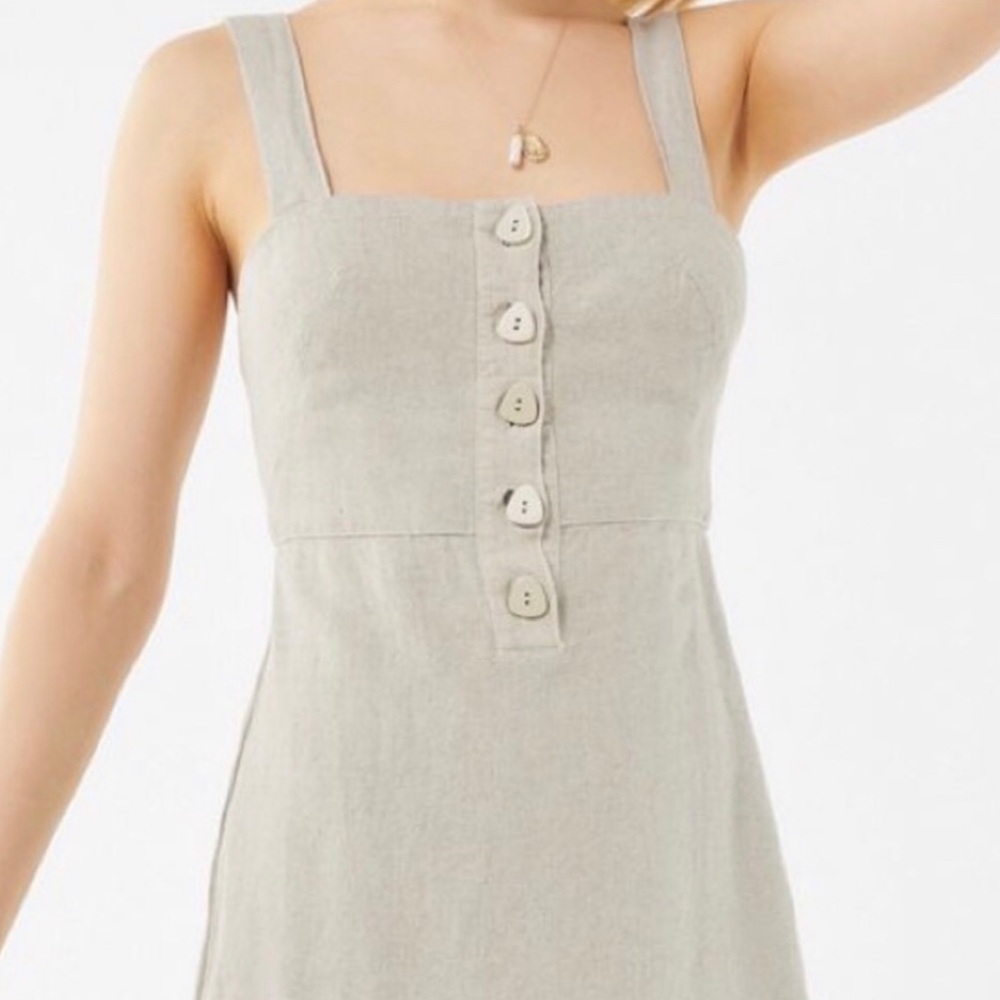Urban Outfitters Linen Mini Dress